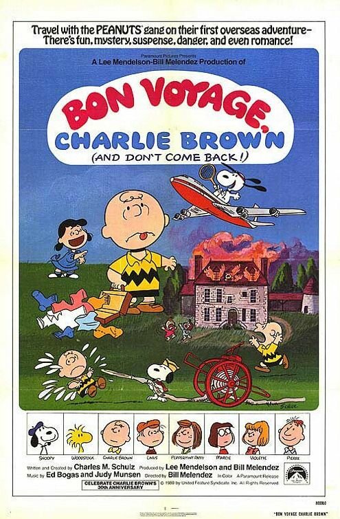 Смотреть фильм Счастливого пути, Чарли Браун (и не возвращайся!!) / Bon Voyage, Charlie Brown (and Don't Come Back!!) (1980) онлайн в хорошем качестве SATRip
