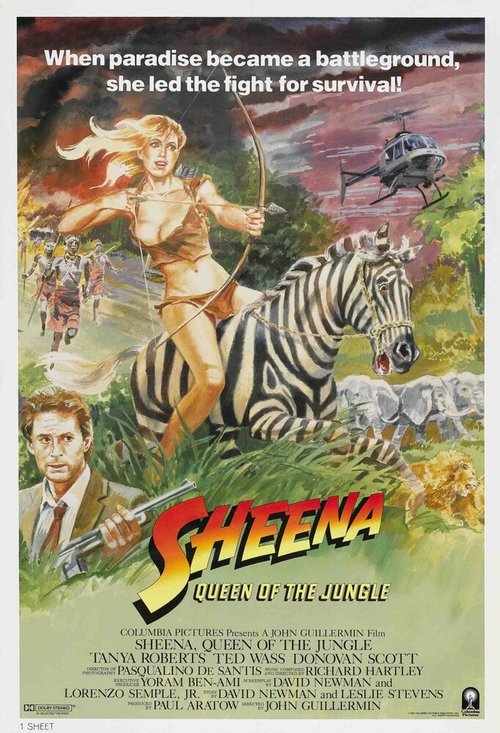 Смотреть фильм Шина — королева джунглей / Sheena (1984) онлайн в хорошем качестве SATRip