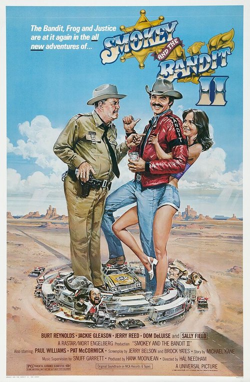 Смотреть фильм Смоки и Бандит 2 / Smokey and the Bandit II (1980) онлайн в хорошем качестве SATRip