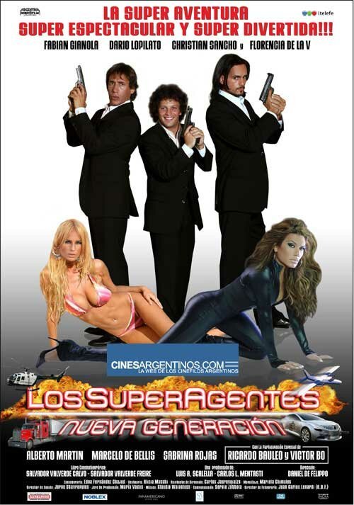 Смотреть фильм Суперагенты, новое поколение / Los superagentes, nueva generación (2008) онлайн в хорошем качестве HDRip