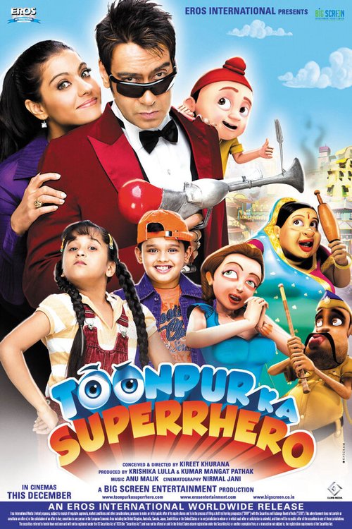 Смотреть фильм Супергерой Тунпура / Toonpur Ka Superrhero (2010) онлайн в хорошем качестве HDRip
