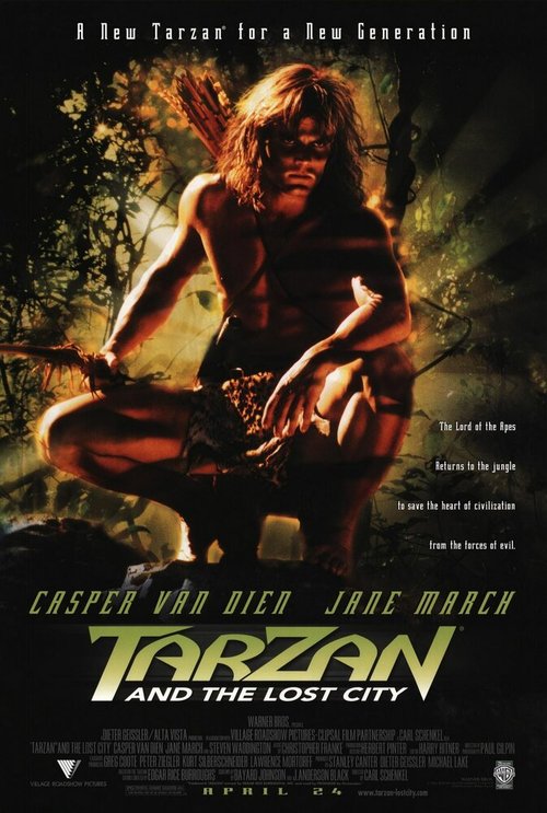 Смотреть фильм Тарзан и затерянный город / Tarzan and the Lost City (1998) онлайн в хорошем качестве HDRip