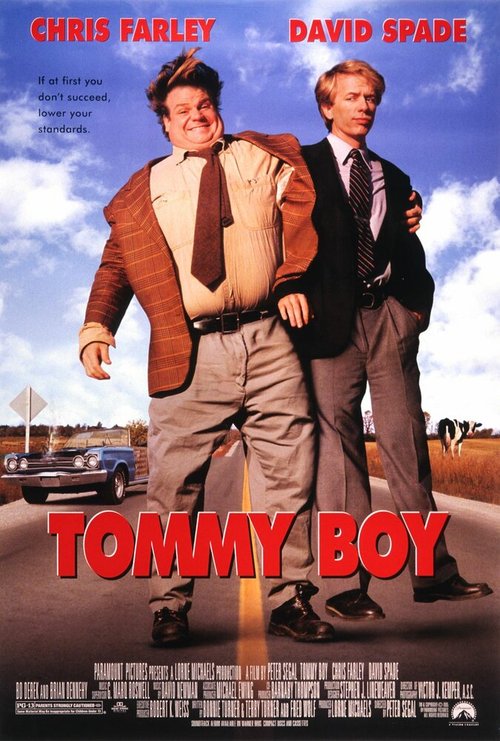 Смотреть фильм Увалень Томми / Tommy Boy (1995) онлайн в хорошем качестве HDRip