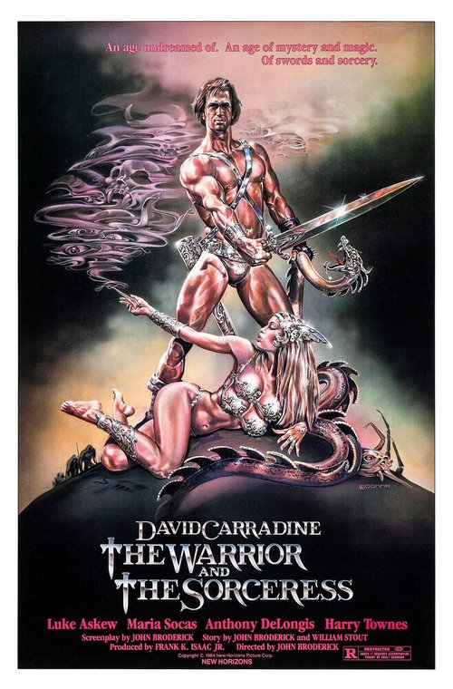 Смотреть фильм Воин и колдунья / The Warrior and the Sorceress (1984) онлайн в хорошем качестве SATRip