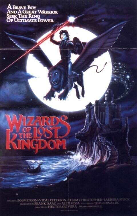 Смотреть фильм Волшебники Забытого королевства / Wizards of the Lost Kingdom (1985) онлайн в хорошем качестве SATRip