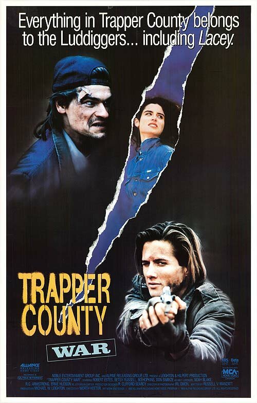 Смотреть фильм Война в округе Трэппер / Trapper County War (1989) онлайн в хорошем качестве SATRip