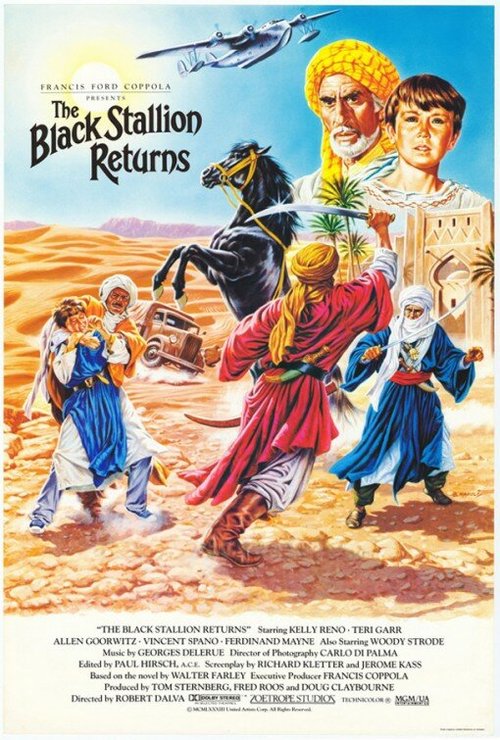 Смотреть фильм Возвращение черного скакуна / The Black Stallion Returns (1983) онлайн в хорошем качестве SATRip