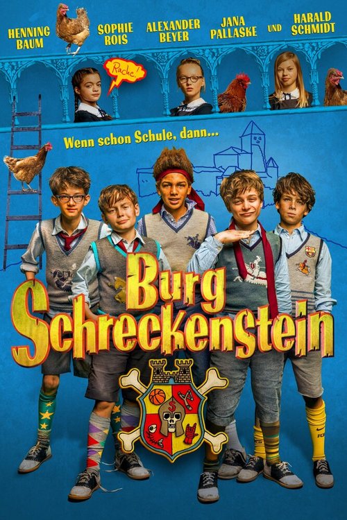 Смотреть фильм Замок Шрекенштайн / Burg Schreckenstein (2016) онлайн в хорошем качестве CAMRip