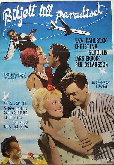 Смотреть фильм Билет в рай / Biljett till paradiset (1962) онлайн в хорошем качестве SATRip