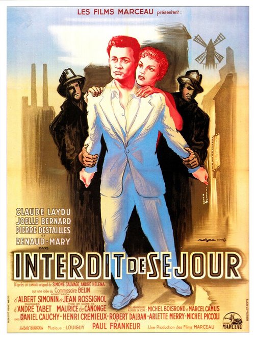 Смотреть фильм Цена любви / Interdit de séjour (1955) онлайн в хорошем качестве SATRip