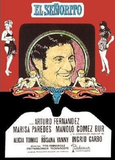 Смотреть фильм El señorito y las seductoras (1969) онлайн в хорошем качестве SATRip