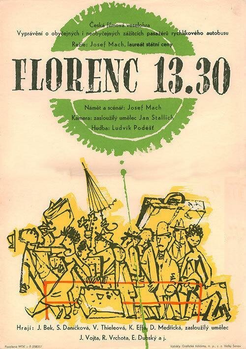 Смотреть фильм Florenc 13:30 (1957) онлайн в хорошем качестве SATRip