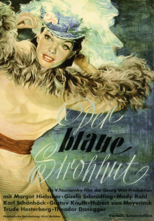 Смотреть фильм Голубая соломенная шляпа / Der blaue Strohhut (1949) онлайн в хорошем качестве SATRip