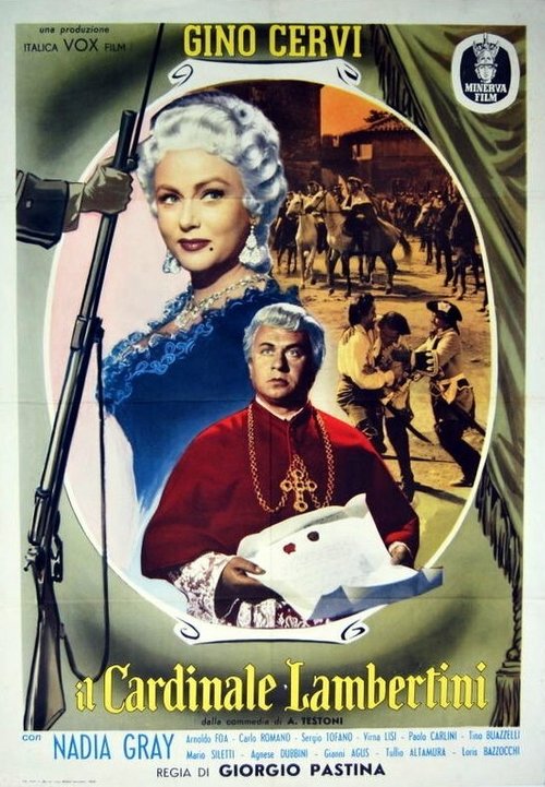 Смотреть фильм Il cardinale Lambertini (1954) онлайн в хорошем качестве SATRip