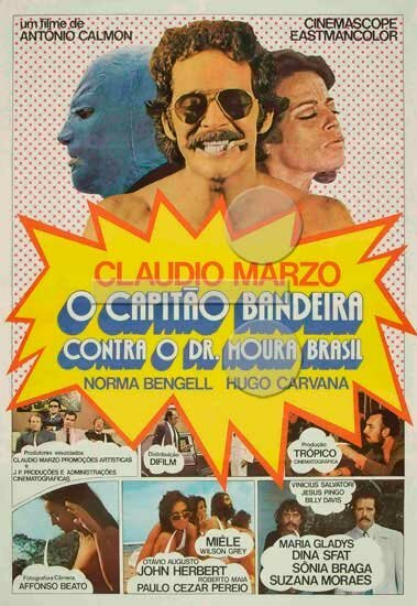 Смотреть фильм Капитан Бандейра против доктора Моура Бразил / O Capitão Bandeira Contra o Dr. Moura Brasil (1971) онлайн в хорошем качестве SATRip
