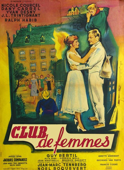 Смотреть фильм Клуб женщин / Club de femmes (1956) онлайн в хорошем качестве SATRip