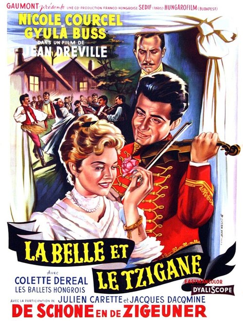 Смотреть фильм Красавица и цыган / La belle et le tzigane (1958) онлайн в хорошем качестве SATRip