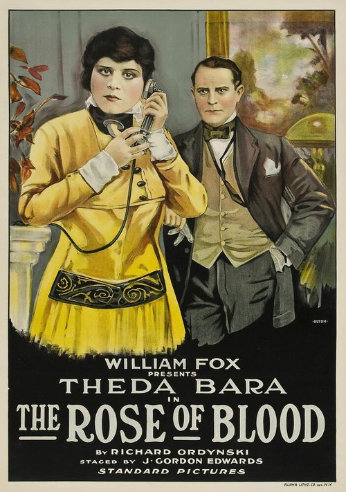 Смотреть фильм Кровавая роза / The Rose of Blood (1917) онлайн 