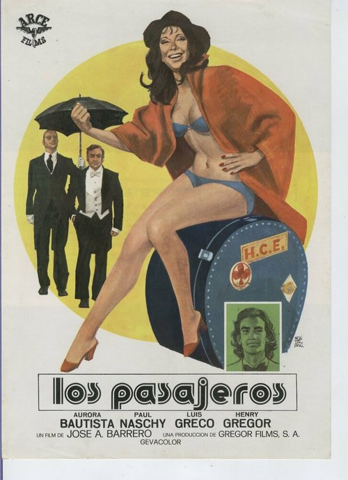 Смотреть фильм Los pasajeros (1975) онлайн в хорошем качестве SATRip