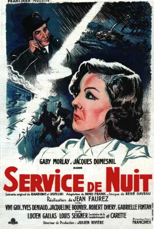 Смотреть фильм Ночные службы / Service de nuit (1944) онлайн в хорошем качестве SATRip