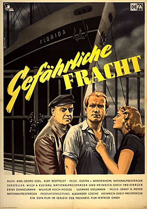 Смотреть фильм Опасный груз / Gefährliche Fracht (1954) онлайн в хорошем качестве SATRip