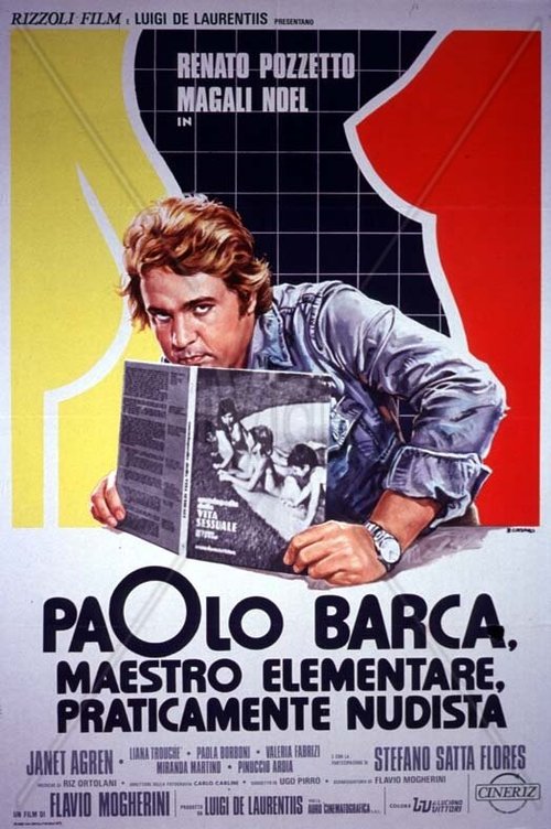 Смотреть фильм Паоло Барка — учитель начальной школы, практикующий нудизм / Paolo Barca, maestro elementare, praticamente nudista (1975) онлайн 