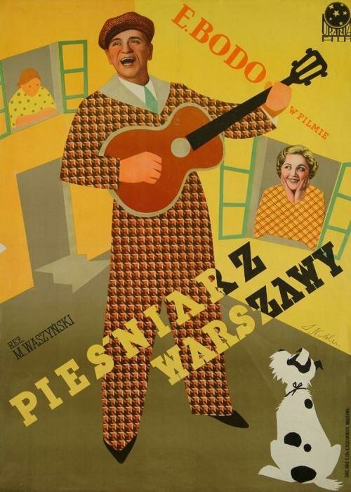 Смотреть фильм Певец Варшавы / Piesniarz Warszawy (1934) онлайн в хорошем качестве SATRip