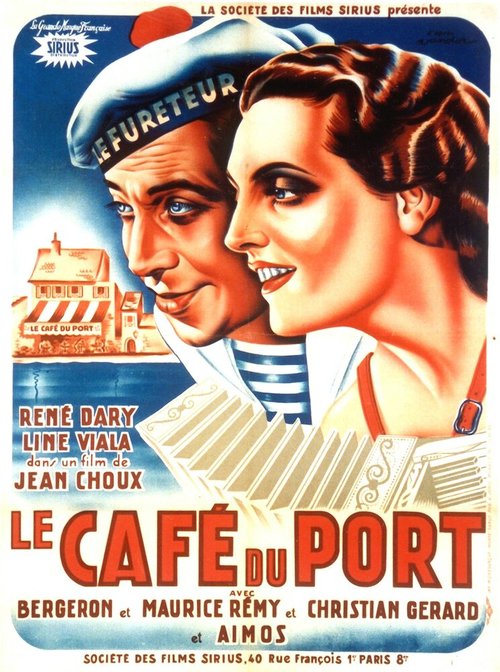 Смотреть фильм Портовое кафе / Le café du port (1940) онлайн в хорошем качестве SATRip