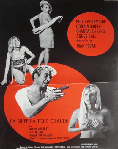 Смотреть фильм Самая жаркая ночь / La nuit la plus chaude (1968) онлайн в хорошем качестве SATRip