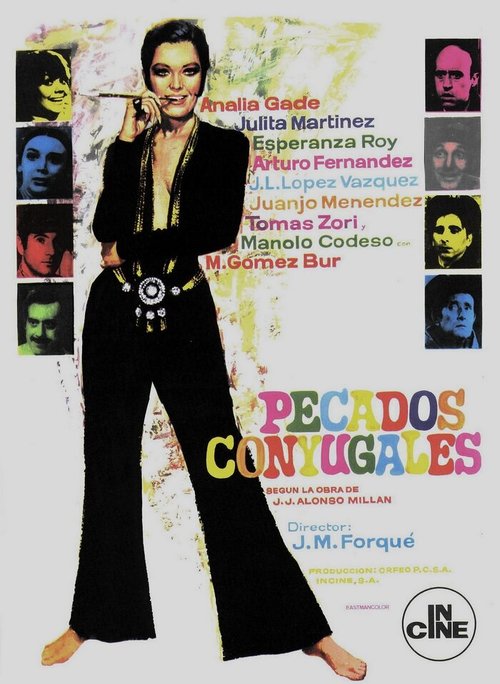 Смотреть фильм Семейные грехи / Pecados conyugales (1969) онлайн в хорошем качестве SATRip
