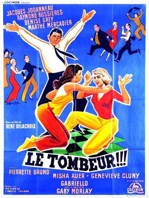Смотреть фильм Сердцеед / Le tombeur (1958) онлайн в хорошем качестве SATRip