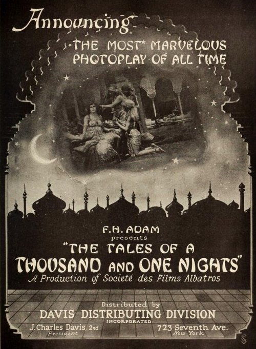 Смотреть фильм Сказки тысячи и одной ночи / Les contes de mille et une nuits (1921) онлайн 