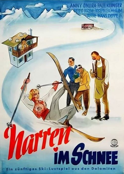 Смотреть фильм Снежный водевиль / Narren im Schnee (1938) онлайн в хорошем качестве SATRip