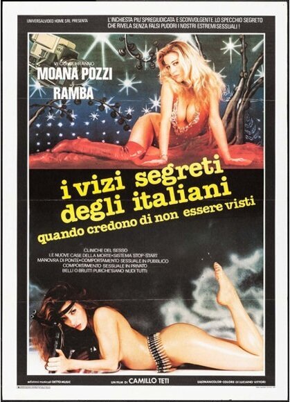 Смотреть фильм Тайные пороки итальянцев, когда они считают, что их не видят / I vizi segreti degli italiani quando credono di non essere visti (1987) онлайн 