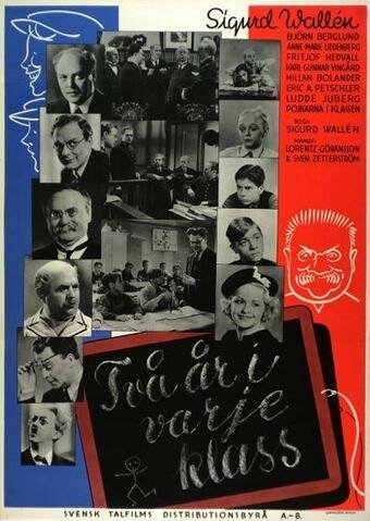 Смотреть фильм Två år i varje klass (1938) онлайн в хорошем качестве SATRip