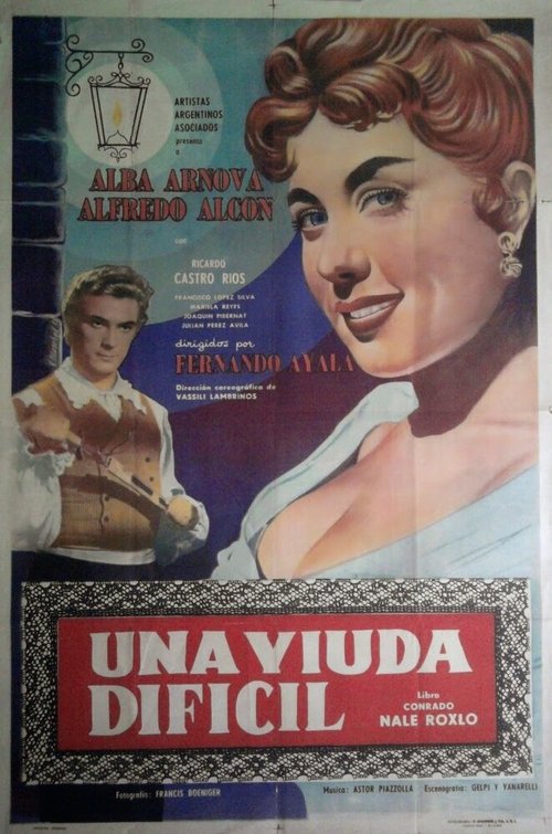 Смотреть фильм Una viuda difícil (1957) онлайн 