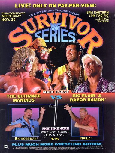 Смотреть фильм WWF Серии на выживание / Survivor Series (1992) онлайн в хорошем качестве HDRip