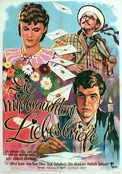Смотреть фильм Злоупотребление любовными письмами / Die mißbrauchten Liebesbriefe (1940) онлайн в хорошем качестве SATRip