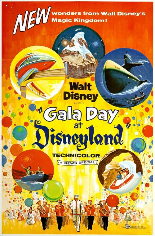 Смотреть фильм Gala Day at Disneyland (1960) онлайн в хорошем качестве SATRip