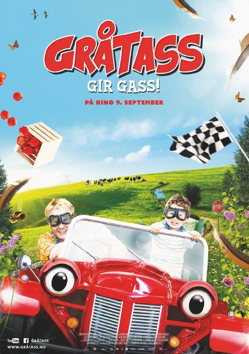 Смотреть фильм Gråtass gir gass (2016) онлайн в хорошем качестве CAMRip