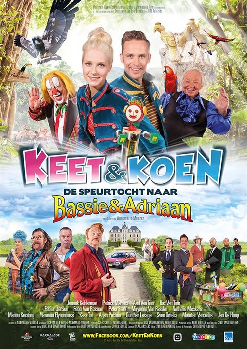 Смотреть фильм Keet & Koen en de speurtocht naar Bassie & Adriaan (2015) онлайн в хорошем качестве HDRip