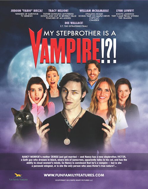 Смотреть фильм My Stepbrother Is a Vampire!?! (2013) онлайн в хорошем качестве HDRip