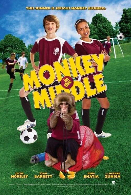 Смотреть фильм Обезьянка посередине / Monkey in the Middle (2014) онлайн в хорошем качестве HDRip