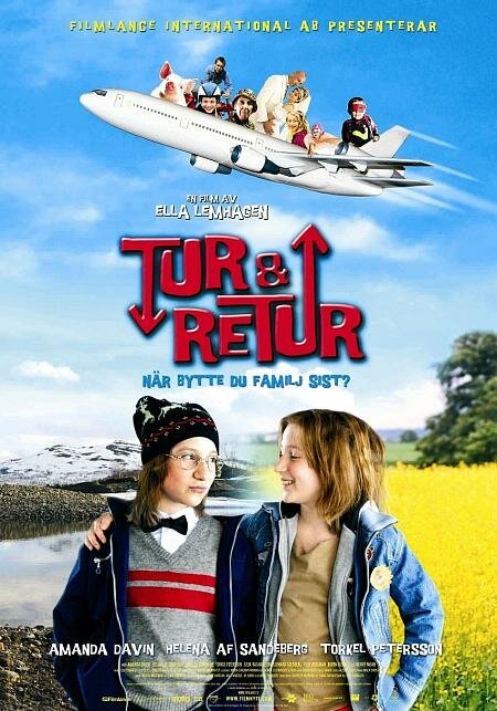 Смотреть фильм Объявлена посадка / Tur & retur (2003) онлайн в хорошем качестве HDRip