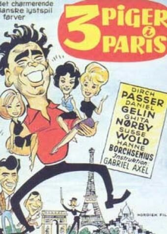Смотреть фильм Три девушки в Париже / Tre piger i Paris (1963) онлайн в хорошем качестве SATRip