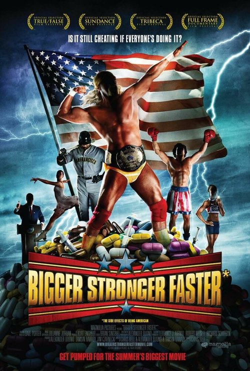 Смотреть фильм Быстрее, сильнее, мощнее / Bigger Stronger Faster* (2008) онлайн в хорошем качестве HDRip
