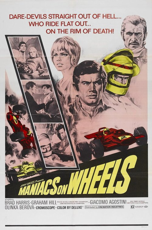 Смотреть фильм Формула 1 — Гонки в аду / Formula 1: Nell'Inferno del Grand Prix (1970) онлайн в хорошем качестве SATRip