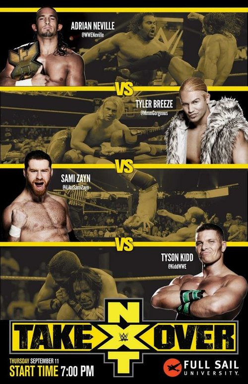 Смотреть фильм NXT Переворот: 4 смертельных пути / WWE NXT Takeover: Fatal 4 Way (2014) онлайн 