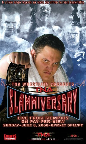 Смотреть фильм TNA Сламмиверсари / TNA Wrestling: Slammiversary (2008) онлайн в хорошем качестве HDRip