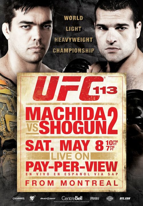 Смотреть фильм UFC 113: Machida vs. Shogun 2 (2010) онлайн 
